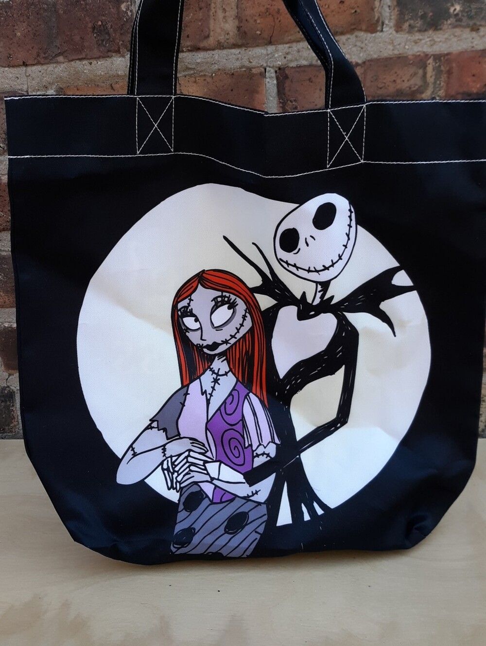 Disney Nightmare Before Christmas Moonlight Madness Tote Bag